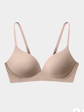EBY 36DD Large / XL NWT New with Tags Pain Free T-Shirt Bra Nude Tan